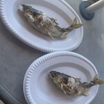鮎の塩焼き - 