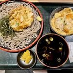 ラム新YOKOHAMA - セットかつ丼+つけ天そば