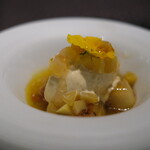 Élan - ランチコース 7865円 のル・レクチェ 王林 和栗 レモン シャンパーニュのはちみつ