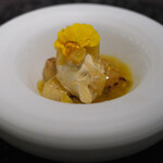 Élan - ランチコース 7865円 のル・レクチェ 王林 和栗 レモン シャンパーニュのはちみつ