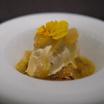 Élan - ランチコース 7865円 のル・レクチェ 王林 和栗 レモン シャンパーニュのはちみつ