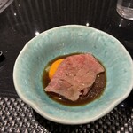 焼肉 喰心 - サーロインの焼きしゃぶ