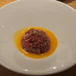 ビーフキッチン - 炙りユッケ