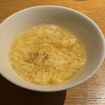 ビーフキッチン - 玉子スープ