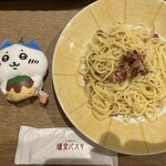 鎌倉パスタ - 料理写真:ローストしたベーコンのペペロンチーノ。