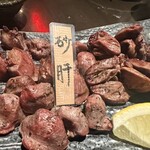 とさか - 砂肝、ハツ、レバー焼き