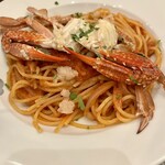 神楽坂 y cucina - 渡り蟹のトマトソースパスタ