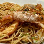 アランチャ・デル・ソーレ - 魚介たっぷり! 総合得点かなり高めのペスカトーレ♡