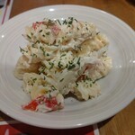 串かつ でんがな 神田西口店 - マカロニサラダはフジッリとツナがいい相性で思わずオーダーしちゃいます。