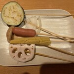 Kushiya Monogatari Larapoto Ebinaten - 串揚げ食べ放題