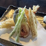 きふね - きふねランチの天ぷら