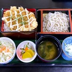 生蕎麦 蒼の里 - 料理写真:ポーク天重セット￥1,070　2025.8.9