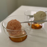 ファカロー ピッツァ ギャラリー - 自家製ジェラートが驚くほど美味しかった