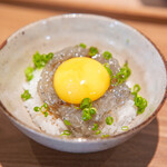日本料理FUJI - 生しらすと卵ごはん