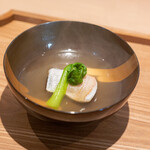 日本料理FUJI - レンコダイ（キダイ）の椀