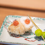 日本料理FUJI - 太刀魚のかき揚げ