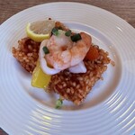 レストラン ヴァロリス - 魚介類のパエリア