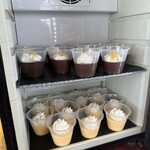 レストラン ヴァロリス - チョコレートのフラン　