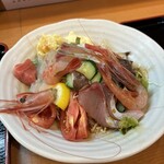炉ばた 一平 - ボリュームサラダ海鮮