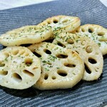 旬菜和味 - 蓮根バター焼き