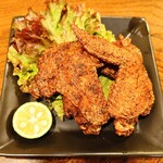 居酒屋 さか盛 - 手羽先黄金揚