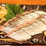 居酒屋 さか盛 - 秋刀魚（サンマ）お造り