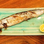 居酒屋 さか盛 - 秋刀魚（サンマ）塩焼①