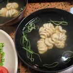 鈴木旅館 - 白子のお吸い物も出汁が素晴らしいなあ～‼️