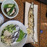 鈴木旅館 - 秋刀魚でかいなあ～‼️