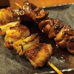 酉や 喜兵衛 - ネギ間＆レバータレ