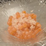 寿司栄 - 半熟いくらとシャリ