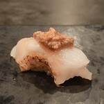 寿司栄 - キンキ/肝