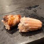 寿司栄 - 穴子 塩と煮詰め