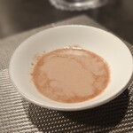 寿司栄 - バイ貝肝醤油