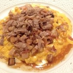 レ セゾン - 14.10南瓜のニョッキ　セープ茸　栗　白トリュフ　　