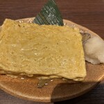 蕎麦きり 京橋 山茂登 - だし巻き卵ハーフ