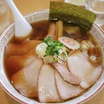 白河中華そば 葵 - 料理写真:チャーシューワンタン麺(並)