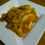 平田牧場遊 - もつねぎ焼き