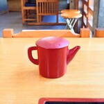 やぶ善 - 終盤で提供していただいた"蕎麦湯"。