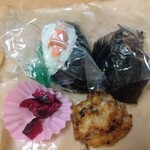 おむすびgoten - おむすび弁当の内容をオープン