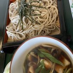 長寿庵 - 料理写真:豚ざる