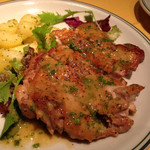 ホスタリア エル・カンピドイオ - 若鶏のソテー・ラツィオ風