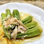 まくら とよかつ - オクラのおひたし