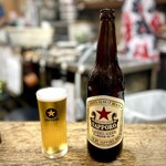 まくら とよかつ - サッポロ赤星