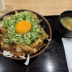 豚屋とん一 - 料理写真:トンテキ丼　大盛