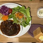 エレファンズカフェ＆バル - デミグラスハンバーグ