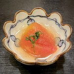 新味処山海 - トマトの煮浸し