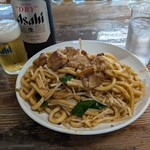 317806020 - ホルモンうどん 2玉 1000円　(2025.9)