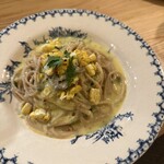 Mer海と芸術の家 - 季節のパスタ(とうもろこしクリームパスタ)