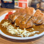 キッチン ヒロシ - 料理写真:カレー ＋ とんかつ + チーズ☆